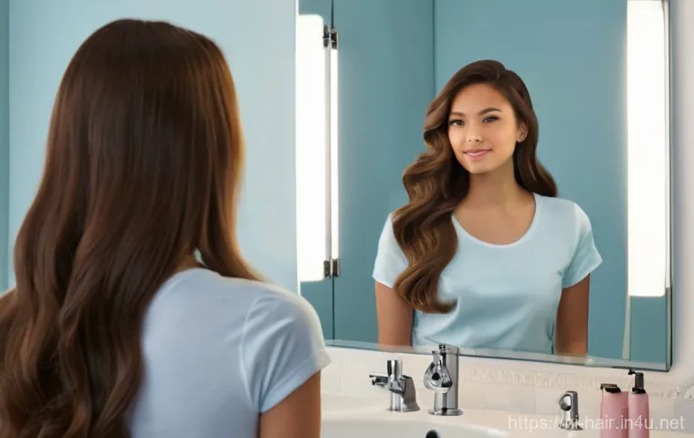 장시간 지속 헤어 세팅 스프레이 - **Prompt 1: Diverse Hair Types and Hairspray Selection**
    "A group of diverse young adults, aged ...